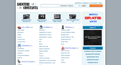 Desktop Screenshot of anunturi-constanta.ro